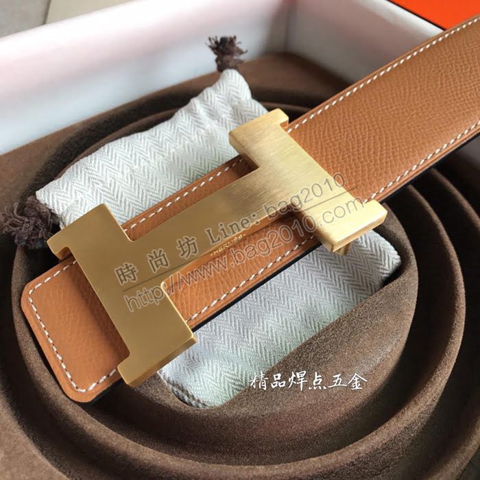 HERMES皮帶 官網同步 Hermes-CONSTANCE 2 BELT 雙面小牛皮 愛馬仕男腰帶  hgh1951